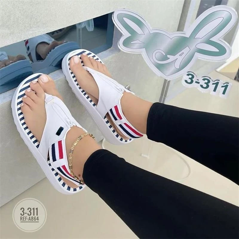 Women Flip Flops Summer Platform Shoes Fashion Flat Heel Clip Toe Feet Sandals Female Comfortable Sports Sandalias Beach
Women Flip Flops Summer Platform Shoes Fashion Flat Heel Clip Toe Feet Sandals Female Comfortable Sports Sandalias Beach