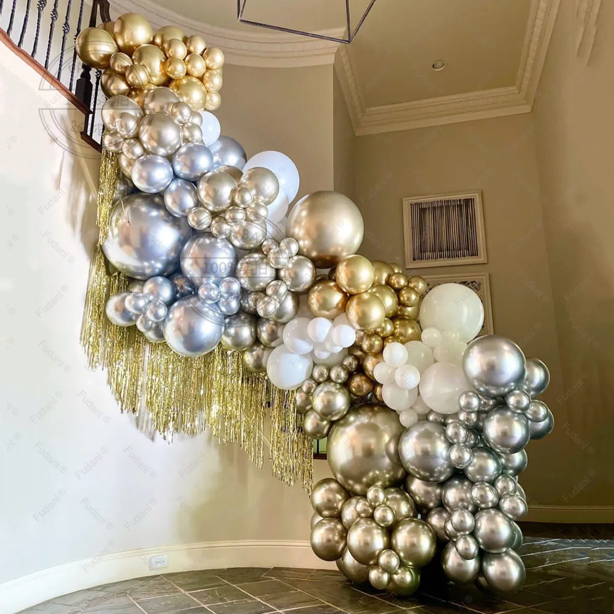 116pcs Glod Silver Chrome Metallic Balloons Arch Garland Kit Birthday Baby Shower Anniversary Party Decorations Globos Supplies
116pcs Glod Silver Chrome Metallic Balloons Arch Garland Kit Birthday Baby Shower Anniversary Party Decorations Globos Supplies