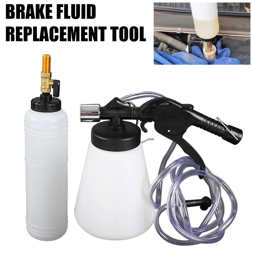 Car Brake Bleeder Kit Pneumatic Brake Fluid Bleeder with 4 Adapters Oil Change Replacement Tool Oil Pumping Kit for Car Truck
Car Brake Bleeder Kit Pneumatic Brake Fluid Bleeder with 4 Adapters Oil Change Replacement Tool Oil Pumping Kit for Car Truck
