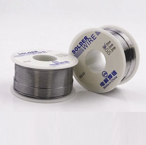 

New Welding Iron Wire Reel 100g/3.5oz FLUX 2.0% 1mm 63/37 45FT Tin Lead Line Rosin Core Flux Solder Soldering Wholesale