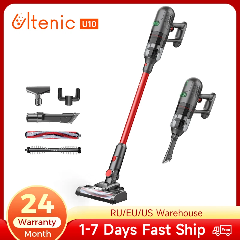 Ultenic U10 Wireless Vacuum Cleaner 23KPA Suction Vacuums&Sweeps for Floor&Carpet with removable Battery Smart Home Applicance
Ultenic U10 Wireless Vacuum Cleaner 23KPA Suction Vacuums&Sweeps for Floor&Carpet with removable Battery Smart Home Applicance