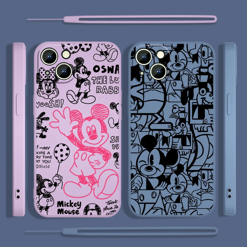 Disney Retro Mickey For Apple iPhone 15 14 13 12 11 XS XR X 8 7 Pro Max Plus Mini Liquid Rope Phone Case
Disney Retro Mickey For Apple iPhone 15 14 13 12 11 XS XR X 8 7 Pro Max Plus Mini Liquid Rope Phone Case