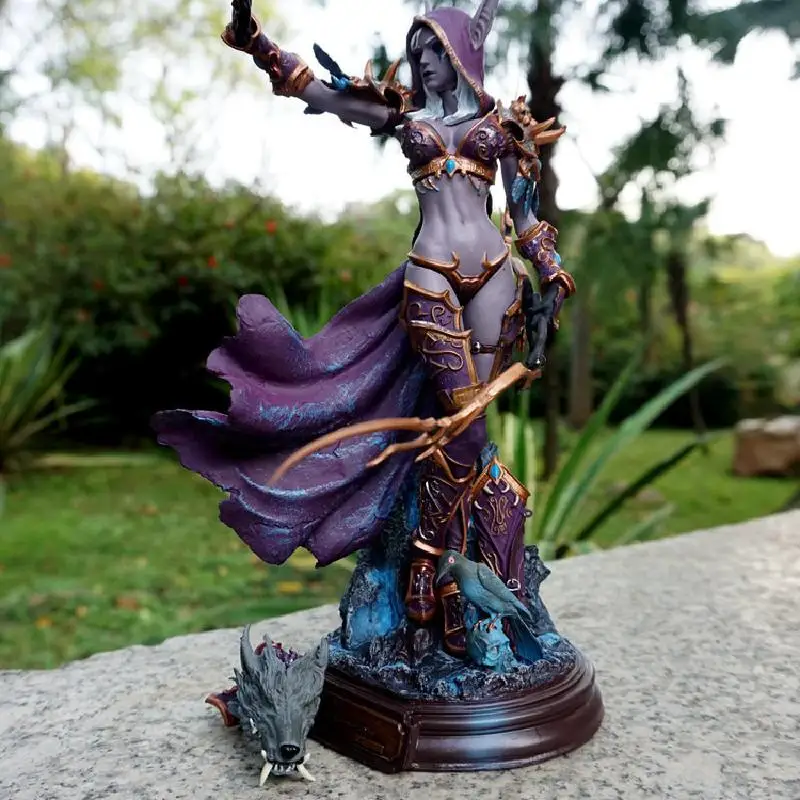 23 см, новинка, фигурка сильваня Windrunner, модель World of Warcraft из ПВХ, аниме, экшн-фигурка, Коллекционная модель, игра, реальный подарок
23 см, новинка, фигурка сильваня Windrunner, модель World of Warcraft из ПВХ, аниме, экшн-фигурка, Коллекционная модель, игра, реальный подарок