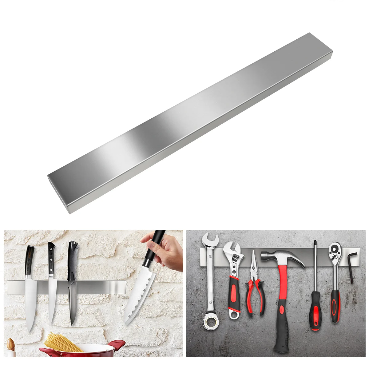 1 PC Stainless Steel Wall-mounted Multipurpose Holder Organizer for Utensil Kitchenware
1 PC Stainless Steel Wall-mounted Multipurpose Holder Organizer for Utensil Kitchenware