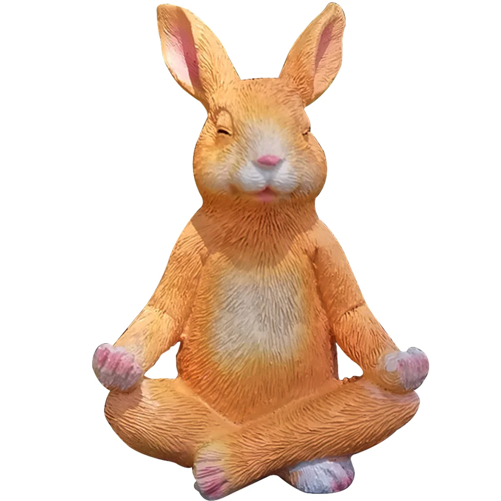Rabbit Garden Bunny Figurine Statue Animal Statues Year Yoga Figurines Zodiac Sculpture Newfengshui Decorations Chinese Resin
Rabbit Garden Bunny Figurine Statue Animal Statues Year Yoga Figurines Zodiac Sculpture Newfengshui Decorations Chinese Resin