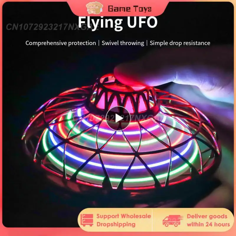 

Mini UFO RC Drone Infraed Hand Sensing Induction Helicopter Model Electric Portable Quadcopter Flayaball Drohne Toys For Kids