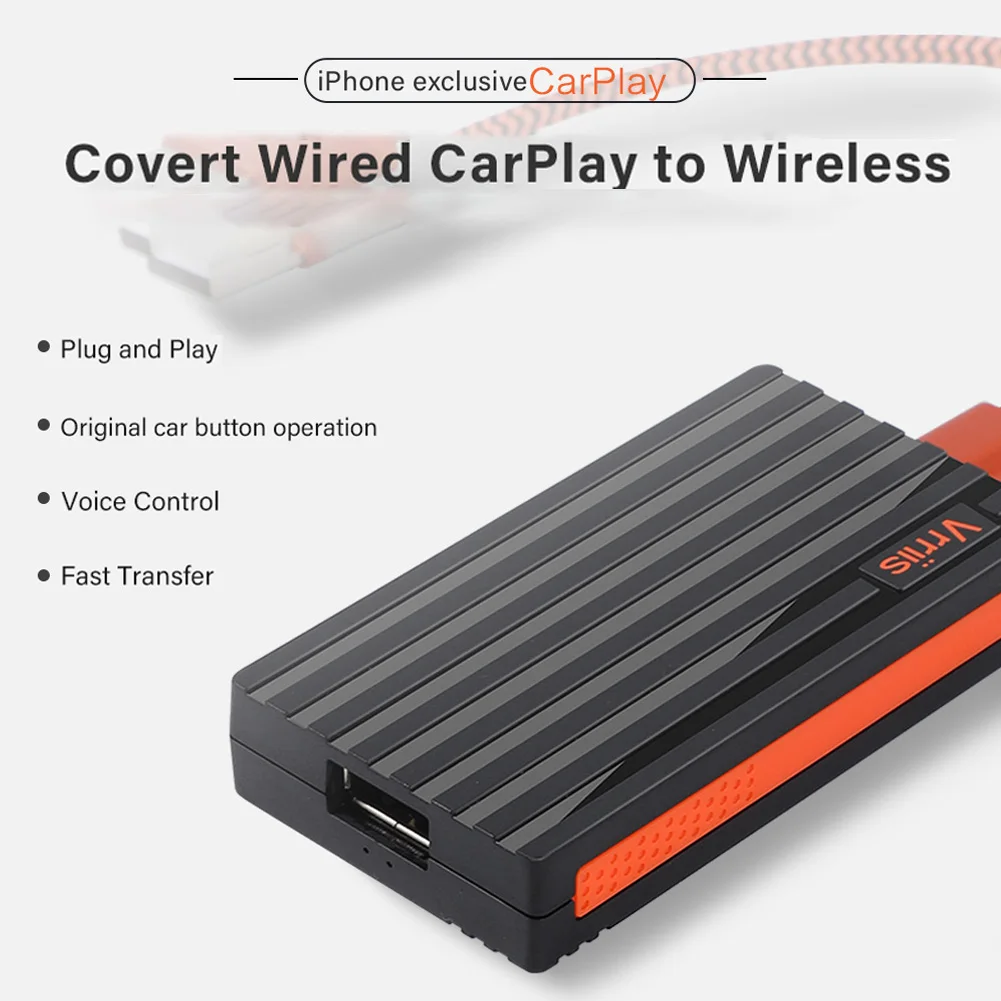 Car Wireless Carplay Adapter Mini AI Box Dongle Navi USB Adapter For iphone Car Play Multimedia Video Player For Kia Volvo Ford
Car Wireless Carplay Adapter Mini AI Box Dongle Navi USB Adapter For iphone Car Play Multimedia Video Player For Kia Volvo Ford