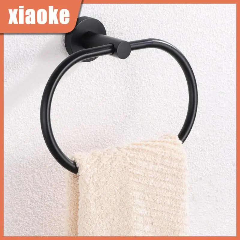 Self Adhesive Hanging Paper Roll Towel Holder Wall Mount Napkin Rack Round Towel Rings For Bath Stainless Steel High Quality
Self Adhesive Hanging Paper Roll Towel Holder Wall Mount Napkin Rack Round Towel Rings For Bath Stainless Steel High Quality