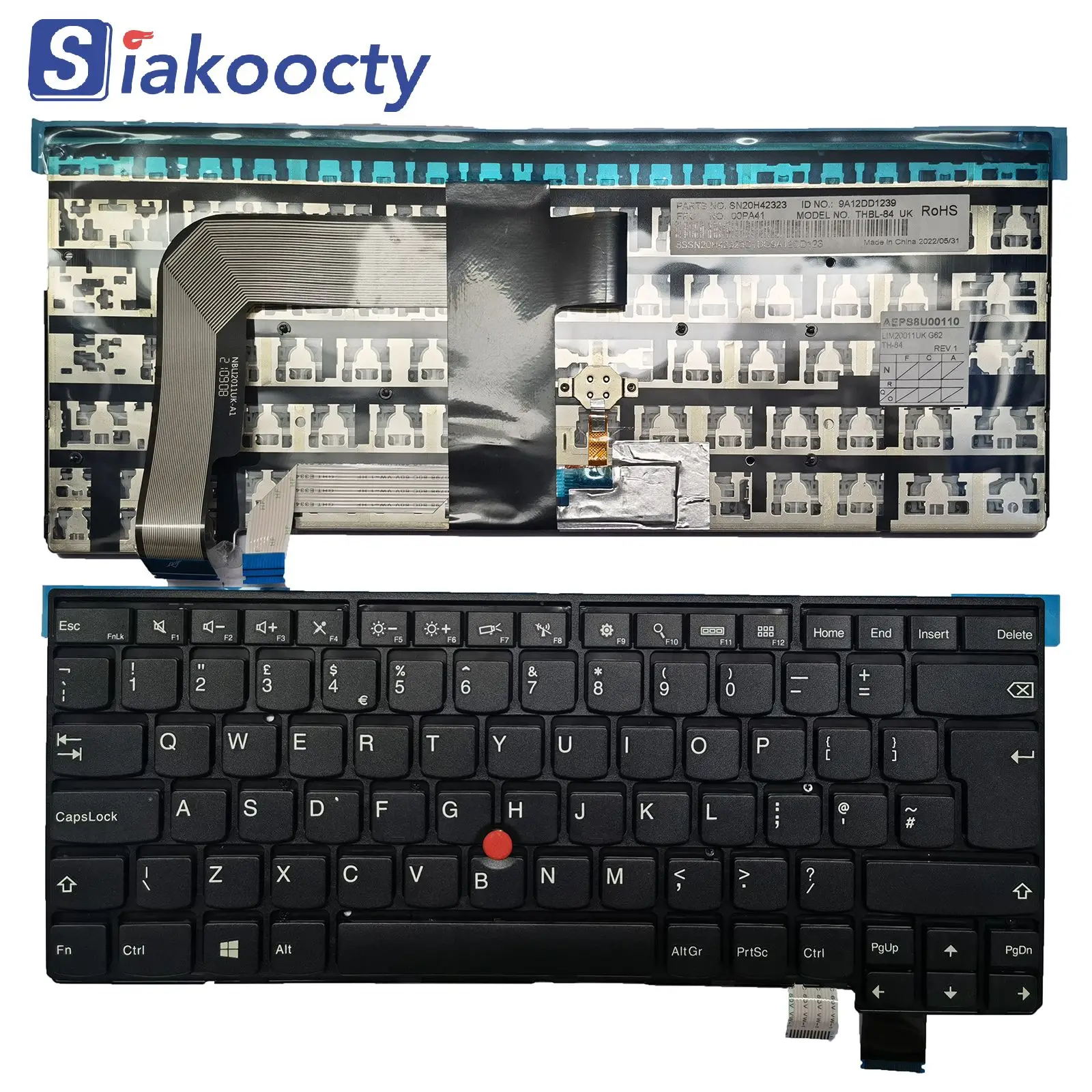 UK/FR/TR/AR New for Lenovo Thinkpad T460S T470S Thinkpad 13 Gen 2 (20J1 20J2)keyboard
UK/FR/TR/AR New for Lenovo Thinkpad T460S T470S Thinkpad 13 Gen 2 (20J1 20J2)keyboard