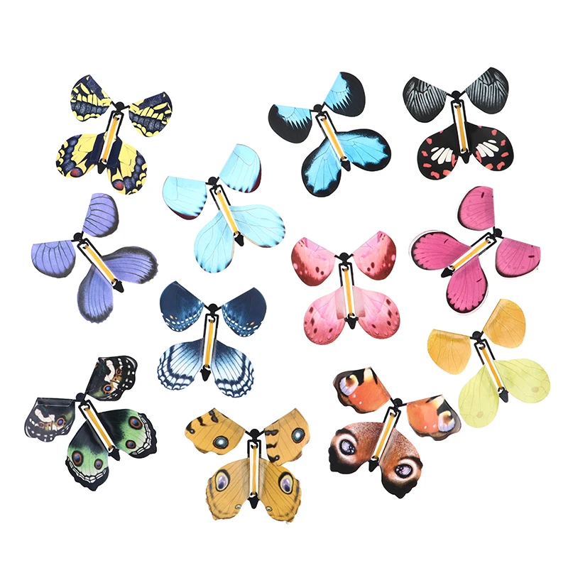 Flying in the Book Magic Butterfly Flying Butterfly Surprise Card Magic Toy Wind Up Magic Props Surprise Birthday Wedding Gift
Flying in the Book Magic Butterfly Flying Butterfly Surprise Card Magic Toy Wind Up Magic Props Surprise Birthday Wedding Gift