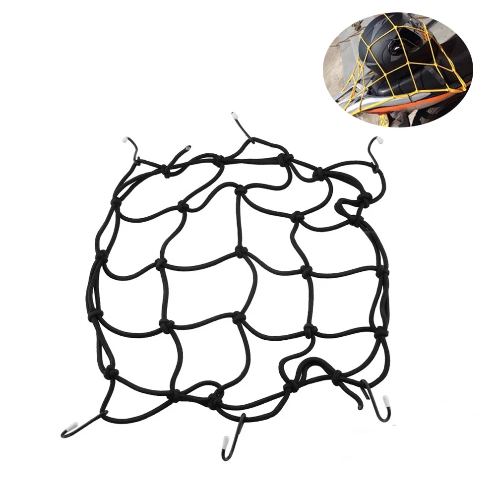 1Motorcycle Luggage Net Bike 6 Hooks Hold down Fuel Tank Luggage Mesh Web Bungee Black Motorcycle Bike 6 Hooks Tank Car styling
1Motorcycle Luggage Net Bike 6 Hooks Hold down Fuel Tank Luggage Mesh Web Bungee Black Motorcycle Bike 6 Hooks Tank Car styling