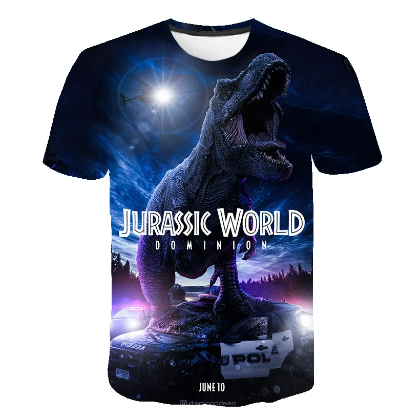 Jurassic World Dominion Print Boys Girls T Shirt Summer Children Kids Clothes Shorts Sleeve O-Neck Boys Girls Dinosaur Tops Tees
Jurassic World Dominion Print Boys Girls T Shirt Summer Children Kids Clothes Shorts Sleeve O-Neck Boys Girls Dinosaur Tops Tees