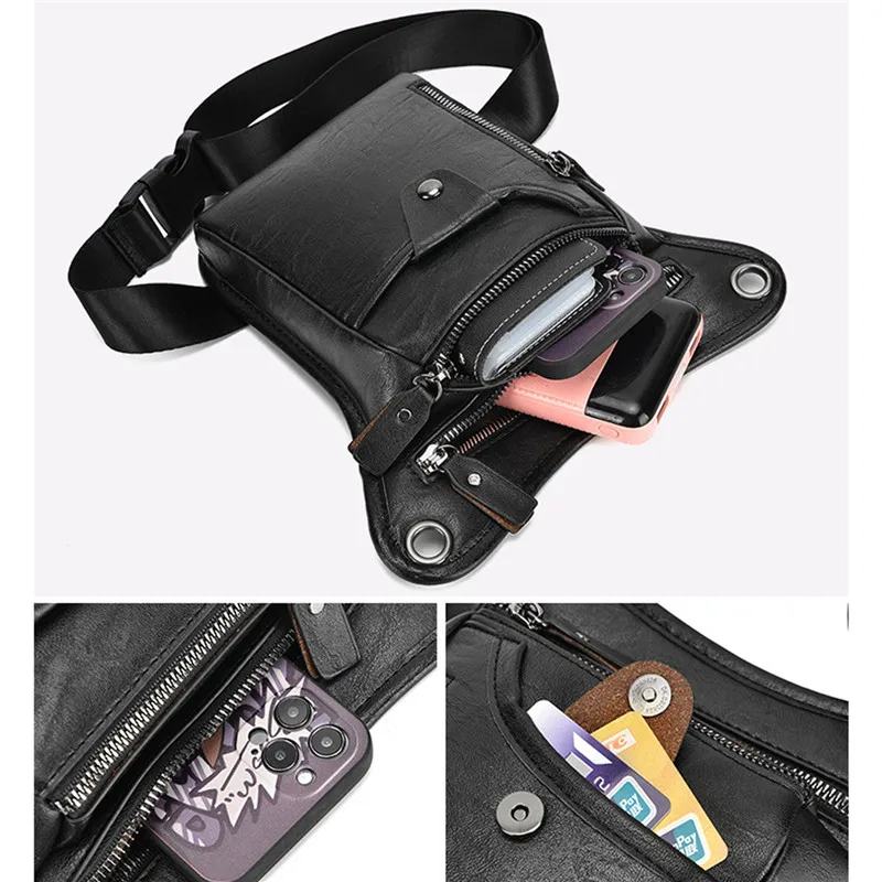 Vintage Leather Waist Pack Drop Leg Bag For Men Women Belt Hip Bum Bag Multi-Purpose Motorcycle Bike Outdoor Hiking Camping
Vintage Leather Waist Pack Drop Leg Bag For Men Women Belt Hip Bum Bag Multi-Purpose Motorcycle Bike Outdoor Hiking Camping
