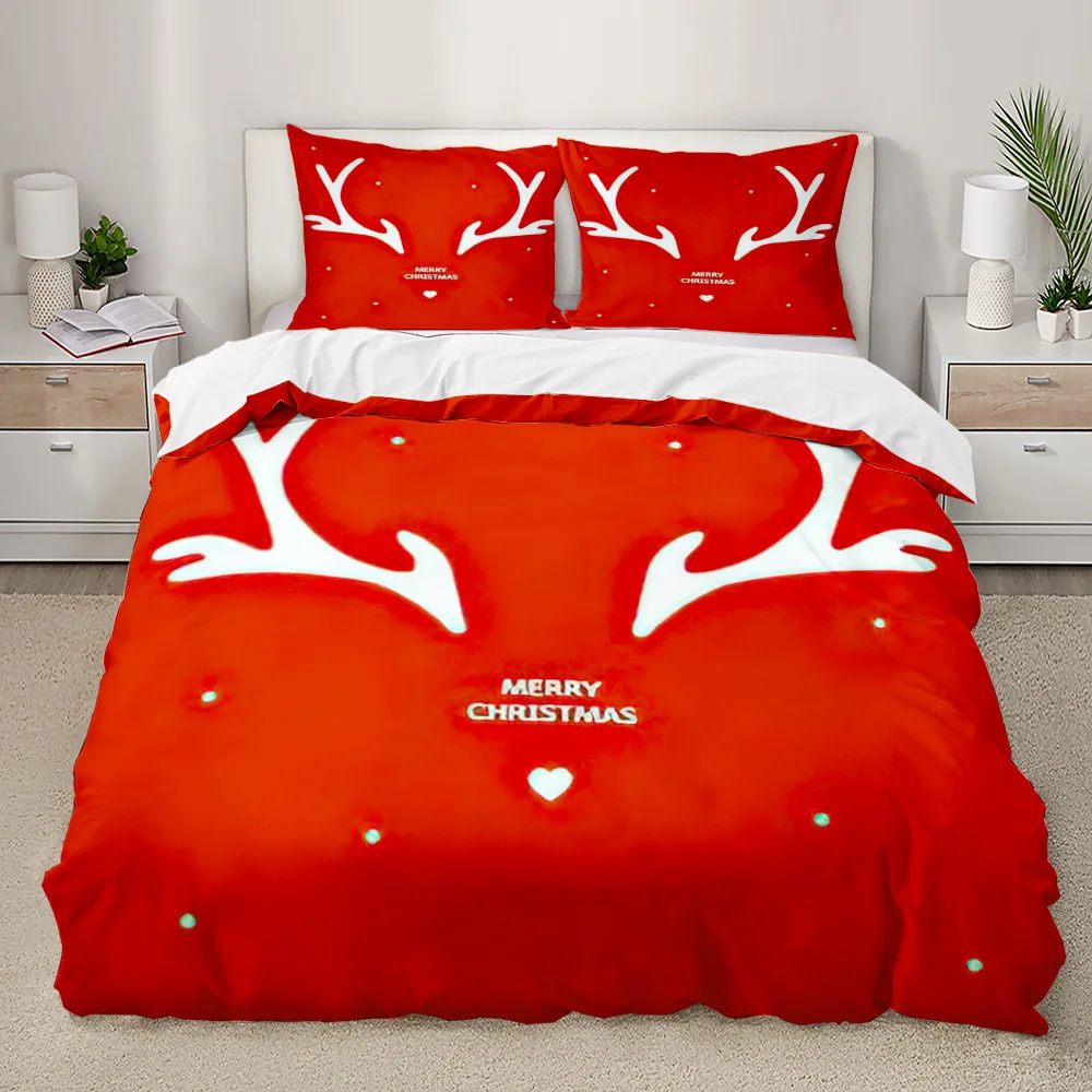 Red Christmas Bedding Set Duvet Cover Set 3d Bedding Digital Printing Bed Set Queen Size Bedding Set King Size Bedding Set
Red Christmas Bedding Set Duvet Cover Set 3d Bedding Digital Printing Bed Set Queen Size Bedding Set King Size Bedding Set