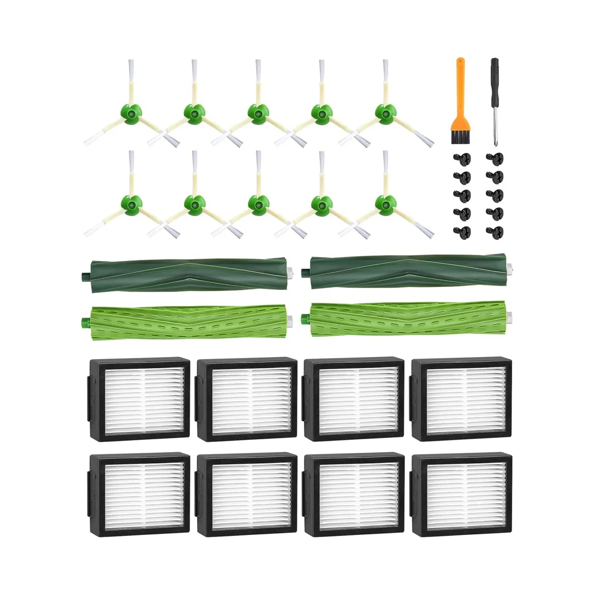 Brushes for E & I Series E5 E6 I7 I7+ I3 I3+ I4 I4+ I6+ J7 J7+ Robot Vacuum Accessories
Brushes for E & I Series E5 E6 I7 I7+ I3 I3+ I4 I4+ I6+ J7 J7+ Robot Vacuum Accessories