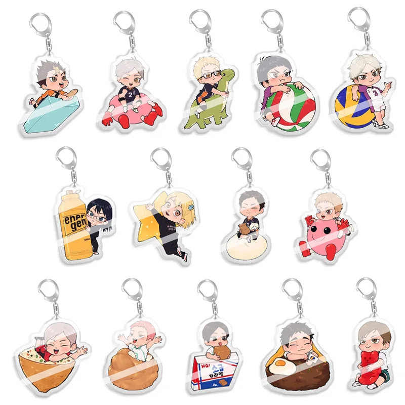 Classic Anime Volleyball Juniorf Figure Keychains For Women Men Q Version Acrylic Car Key Chain Ring Bag Ornaments Jewelry Gift
Classic Anime Volleyball Juniorf Figure Keychains For Women Men Q Version Acrylic Car Key Chain Ring Bag Ornaments Jewelry Gift