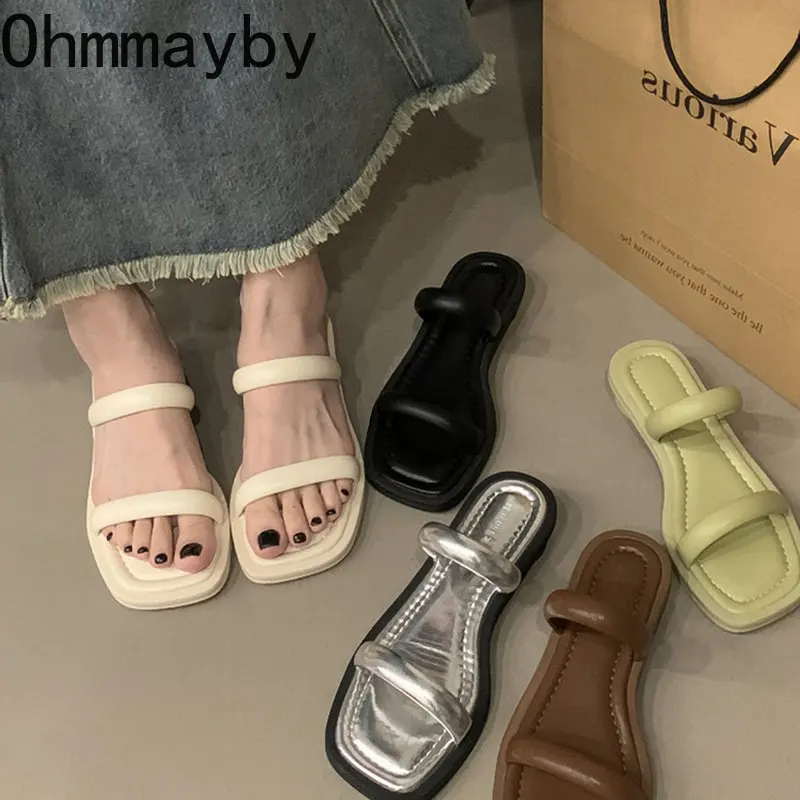 Шлепанцы женские с открытым носком, сланцы, модные сандалии с узкими ремешками, Повседневные тапочки на низком каблуке, пляжные сандалии для отдыха, лето 2023
Шлепанцы женские с открытым носком, сланцы, модные сандалии с узкими ремешками, Повседневные тапочки на низком каблуке, пляжные сандалии для отдыха, лето 2023