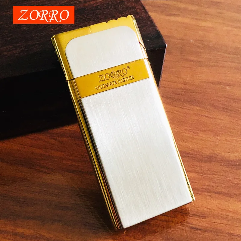 Газовая зажигалка Zorro из чистой меди, ультратонкая надувная зажигалка, внешний инструмент, кухонные аксессуары, подарок для мужчин
Газовая зажигалка Zorro из чистой меди, ультратонкая надувная зажигалка, внешний инструмент, кухонные аксессуары, подарок для мужчин