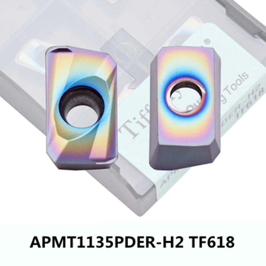 APMT1135PDER-H2 TF618 / APMT1604PDER-H2 TF618 APMT1135 APMT1604 H2 TF618 CNC carbide inserts 10pcs/box
APMT1135PDER-H2 TF618 / APMT1604PDER-H2 TF618 APMT1135 APMT1604 H2 TF618 CNC carbide inserts 10pcs/box