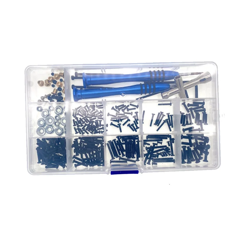 M2 M2.5 M3 Screws Fastener Kit Sleeve Hex Wrench Tool for WLtoys 12423 12427 12428 12429 1/12 RC Car Spare Parts
M2 M2.5 M3 Screws Fastener Kit Sleeve Hex Wrench Tool for WLtoys 12423 12427 12428 12429 1/12 RC Car Spare Parts