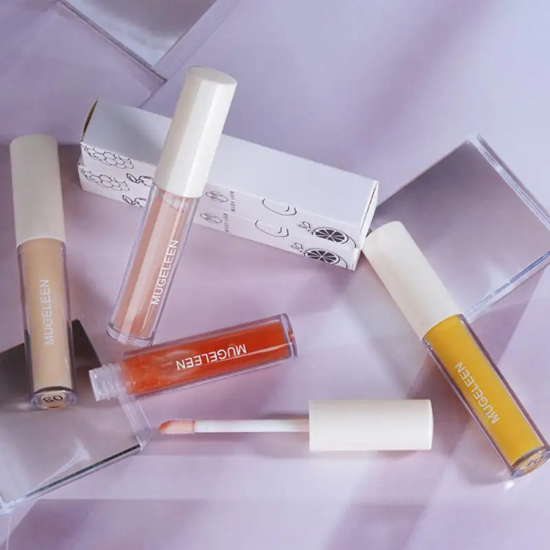 High Gloss Lipstick Lip Oil Transparent Lip Gloss Moisturizing Lip Balm Lip Mask Repair Lip Line Fade Wrinkles Lip Care TSLM2
High Gloss Lipstick Lip Oil Transparent Lip Gloss Moisturizing Lip Balm Lip Mask Repair Lip Line Fade Wrinkles Lip Care TSLM2