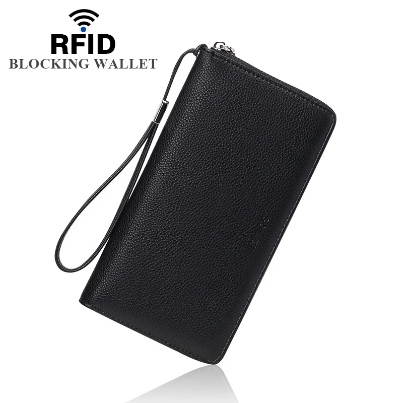 RFID Anti-theft Brush PU Women's Wallet Large Capacity Long Women's Multi Card Wallet
RFID Anti-theft Brush PU Women's Wallet Large Capacity Long Women's Multi Card Wallet