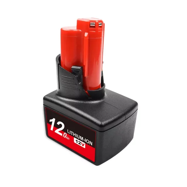 Powtree 6000mAh 12V Battery for Milwaukee M12 Power Tool Rechargeable Battery Li-lon C12 XC 48-11-2440 48-11-2402 48-11-2411 L10
Powtree 6000mAh 12V Battery for Milwaukee M12 Power Tool Rechargeable Battery Li-lon C12 XC 48-11-2440 48-11-2402 48-11-2411 L10