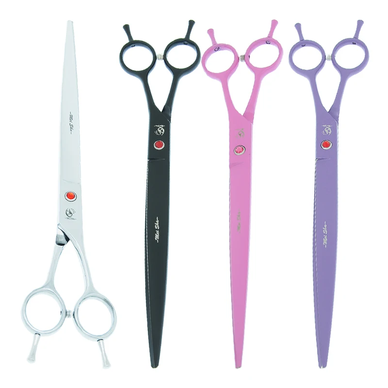 9.0" 24CM High Quality Pets Scissors Cutting Scissors Japan Steel Dog Grooming Shears Curved Tesoura Animal Hair Trimmers B0062A
9.0" 24CM High Quality Pets Scissors Cutting Scissors Japan Steel Dog Grooming Shears Curved Tesoura Animal Hair Trimmers B0062A
