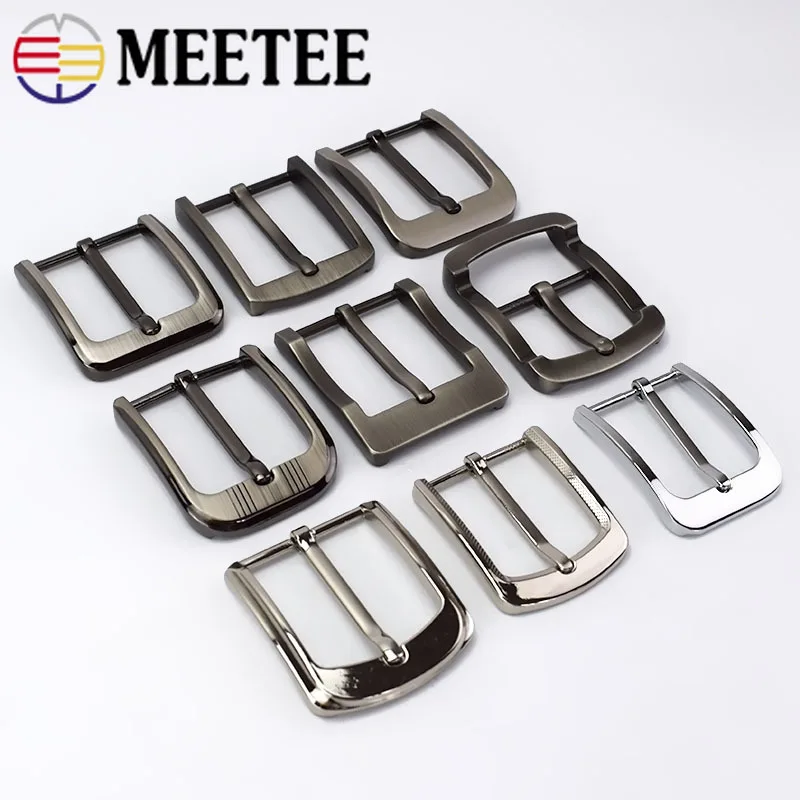 Meetee 1/2/5pcs Metal Pin Belt Buckles for Mens Women 35/40mm Waistband Head DIY Leather Crafts Jeans Decor Hardware Accessories
Meetee 1/2/5pcs Metal Pin Belt Buckles for Mens Women 35/40mm Waistband Head DIY Leather Crafts Jeans Decor Hardware Accessories