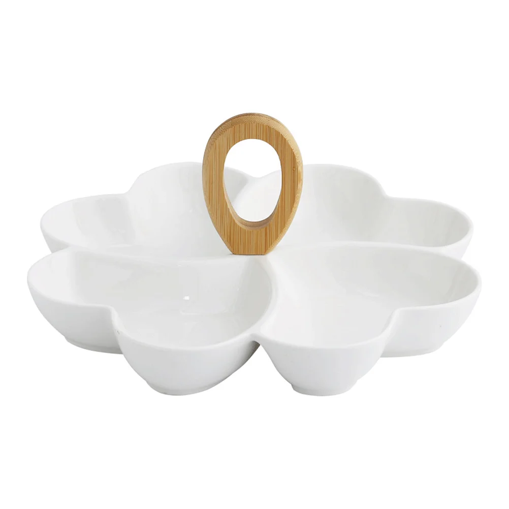 1 Pc Porcelain Snack Tray Cookie Plate Wedding Snack Tray Compartment Serving Platter Tray Wedding Trays
1 Pc Porcelain Snack Tray Cookie Plate Wedding Snack Tray Compartment Serving Platter Tray Wedding Trays