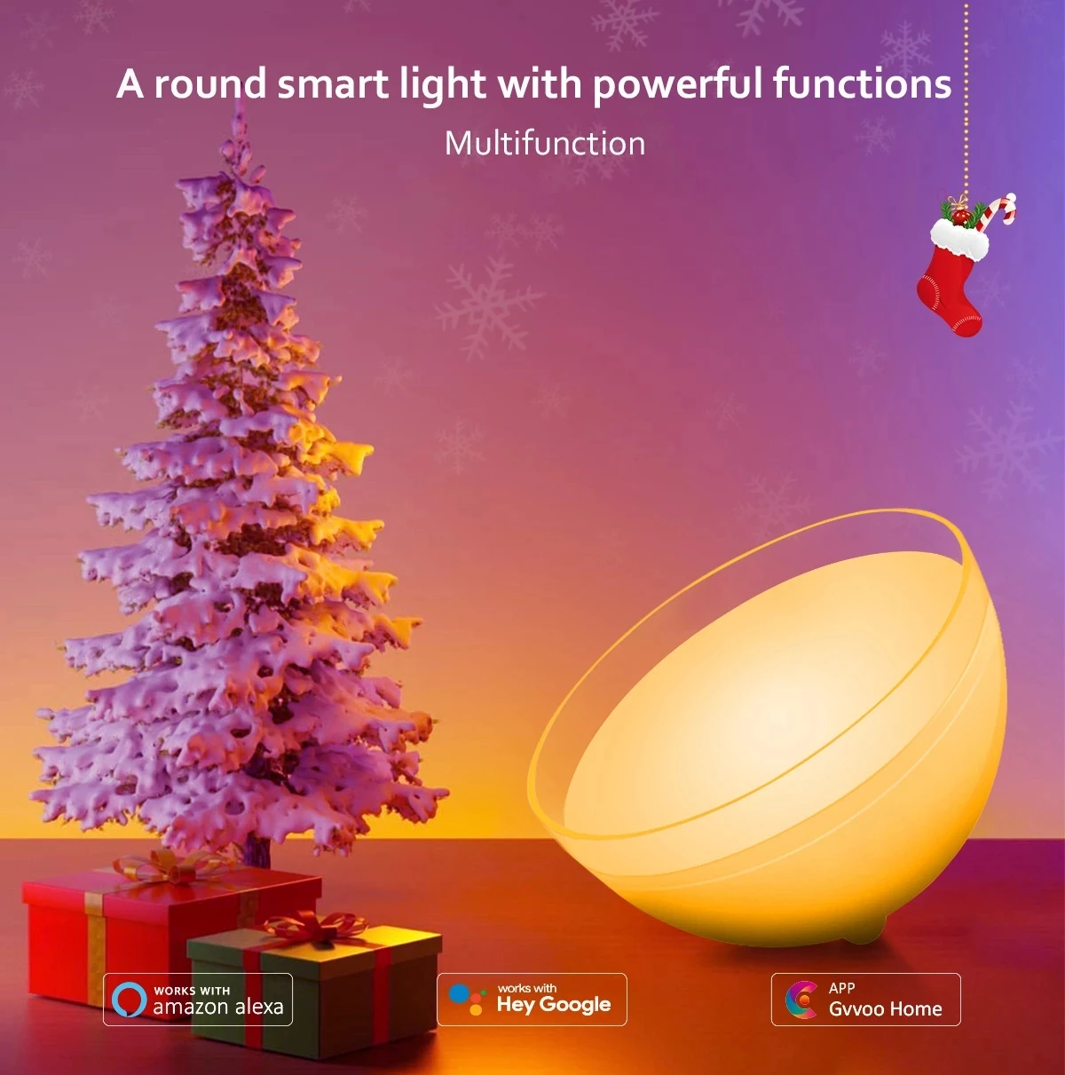 LED Night Light Table Light Desktop WiFi Smart APP Control Atmosphere Lamp Creative Home Decor Bedside Lamp for Gift
LED Night Light Table Light Desktop WiFi Smart APP Control Atmosphere Lamp Creative Home Decor Bedside Lamp for Gift