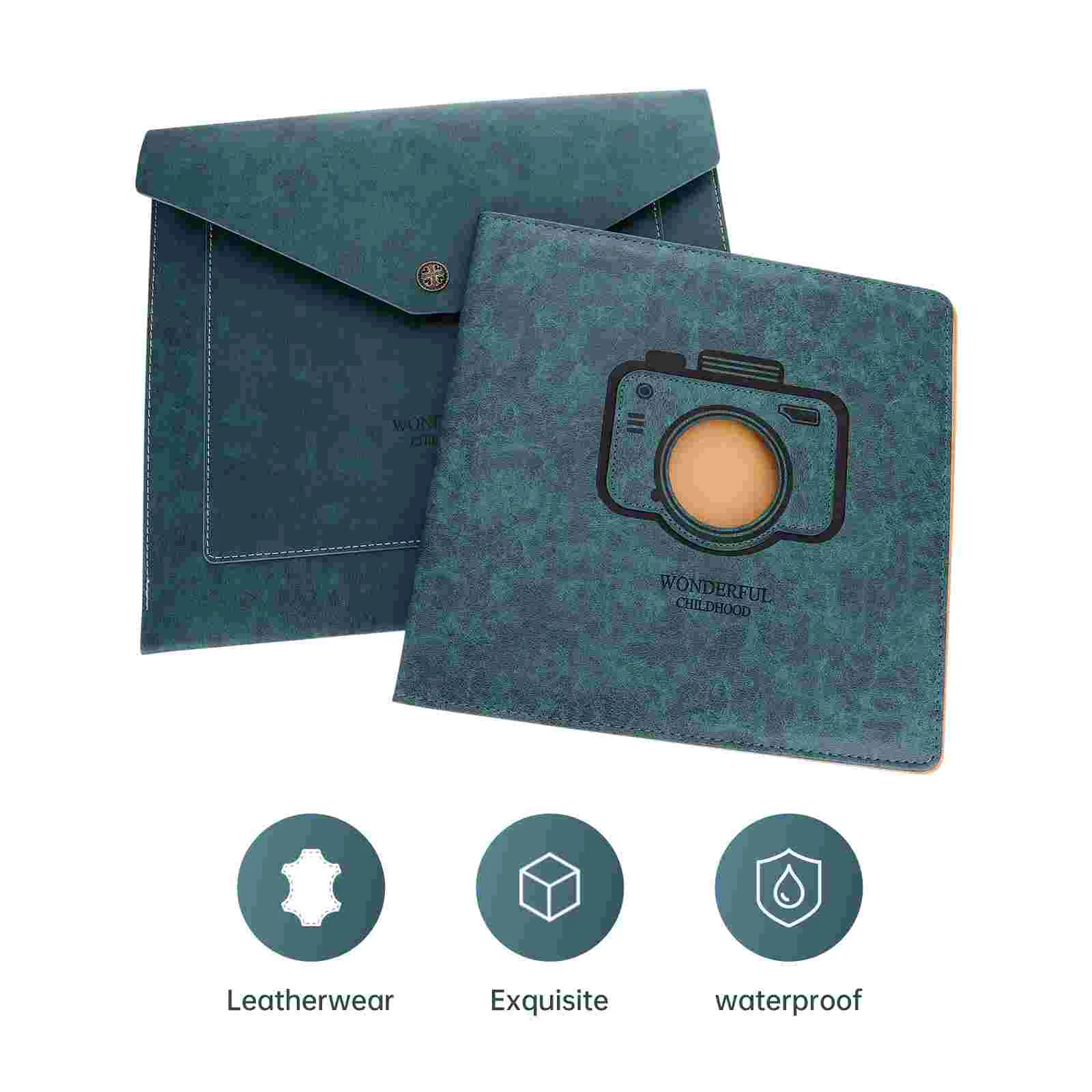 1 Set of Photo Album Shell Leather Album Packaging Case Photo Album Envelope 
1 Set of Photo Album Shell Leather Album Packaging Case Photo Album Envelope