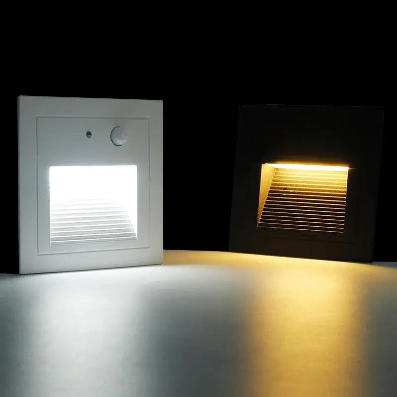 IP65 PIR Motion Detector Light Sensor LED Step Stair Outdoor Footlight Recessed Corner Wall Lamp Exterior Garden 220v 110v
IP65 PIR Motion Detector Light Sensor LED Step Stair Outdoor Footlight Recessed Corner Wall Lamp Exterior Garden 220v 110v