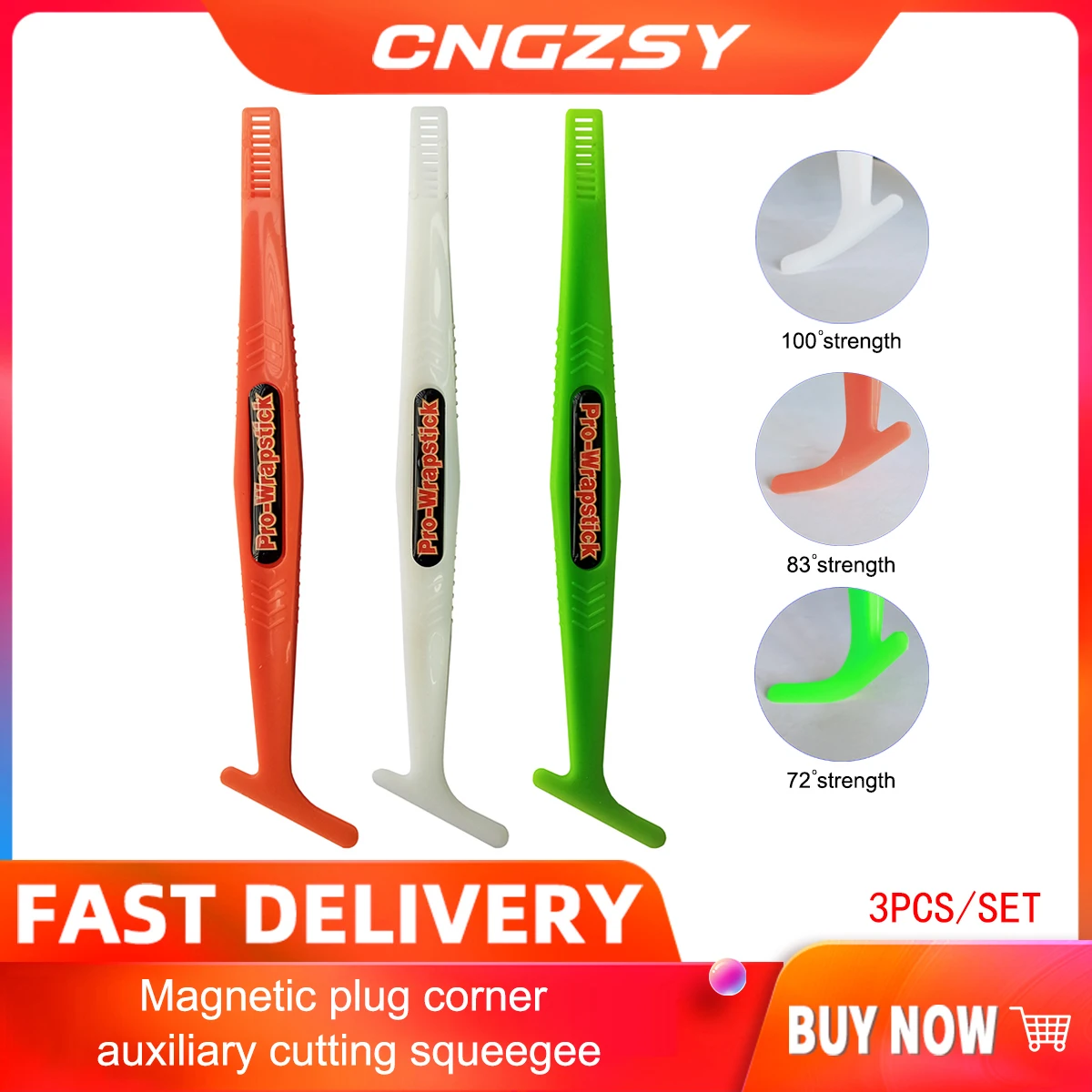 3PCS Carbon Fiber Sticker Magnet Stick Squeegee Vinyl Film Wrapping Scraper Kit Car Accessories Window Foil Tint Tool B85
3PCS Carbon Fiber Sticker Magnet Stick Squeegee Vinyl Film Wrapping Scraper Kit Car Accessories Window Foil Tint Tool B85