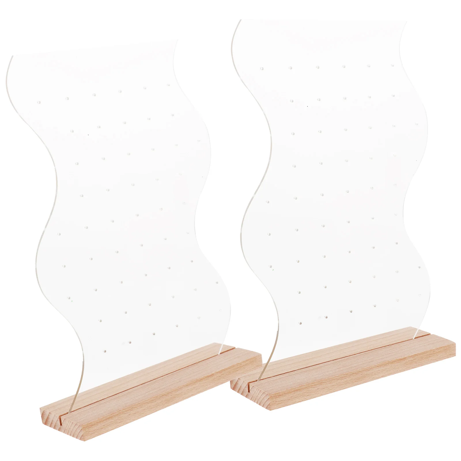 2 Sets Acrylic Earring Display Stand Arch Holder Clear Organizer Box Hoop Earrings Stud Rack Women
2 Sets Acrylic Earring Display Stand Arch Holder Clear Organizer Box Hoop Earrings Stud Rack Women