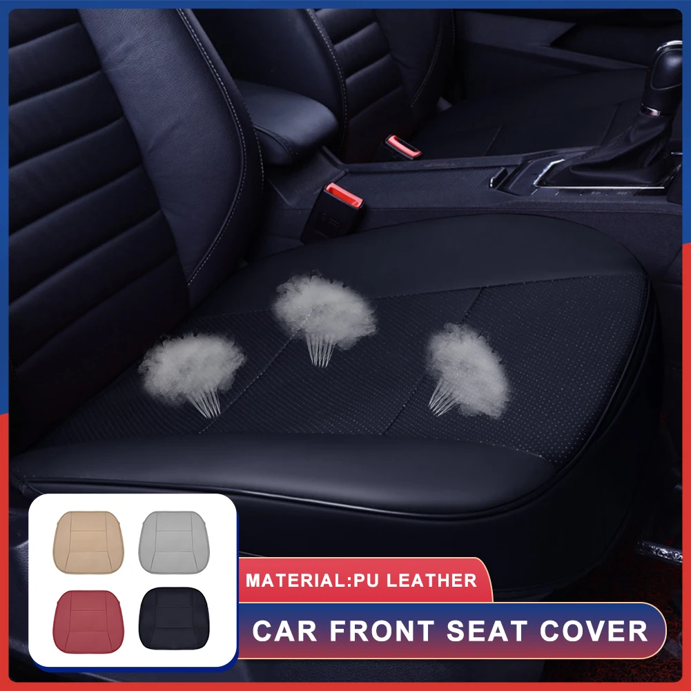 Universal Car Seat Cover Breathable PU Leather Pad Mat For Auto Chair Cushion Car Front Seat Cover Four Seasons Anti Slip Mat
Universal Car Seat Cover Breathable PU Leather Pad Mat For Auto Chair Cushion Car Front Seat Cover Four Seasons Anti Slip Mat