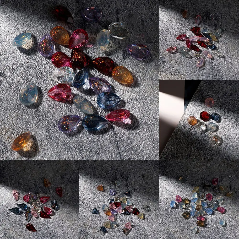 50Pcs DIY Sharp Bottom Stone Manicure Nails Art Decoration Drill Rhinestones Nail Parts 3D Gems Crystal
50Pcs DIY Sharp Bottom Stone Manicure Nails Art Decoration Drill Rhinestones Nail Parts 3D Gems Crystal