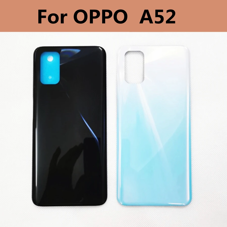 

6.5" For Oppo A52 Battery Cover Repair for OPPO A 52 A52 Rear Back Battery Cover Door Housing Plastic Case