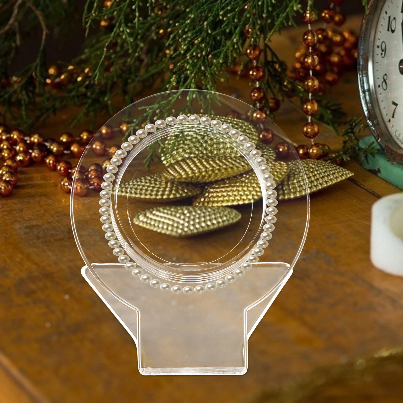 6 Pcs Ring Bracelet Holder Acrylic Jewelry Rack Woven Braceletss Watch Plastic Jewels Display Base Stand
6 Pcs Ring Bracelet Holder Acrylic Jewelry Rack Woven Braceletss Watch Plastic Jewels Display Base Stand