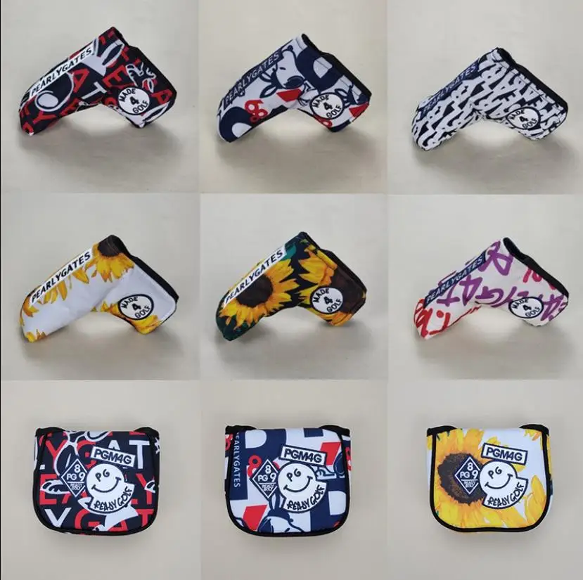 top quality 2022 the newest style semicircle golf putter cover pu leather waterproof golf headcover golf cover face headcover 
top quality 2022 the newest style semicircle golf putter cover pu leather waterproof golf headcover golf cover face headcover