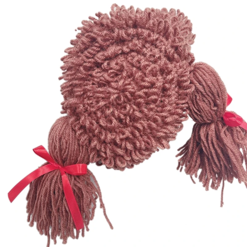 Kid Pigtail Wig Crochet Wig Braid Wig Hat Princess Long Hair Pigtail Braid Wig Hat Winter Knitted Wig Hat
Kid Pigtail Wig Crochet Wig Braid Wig Hat Princess Long Hair Pigtail Braid Wig Hat Winter Knitted Wig Hat