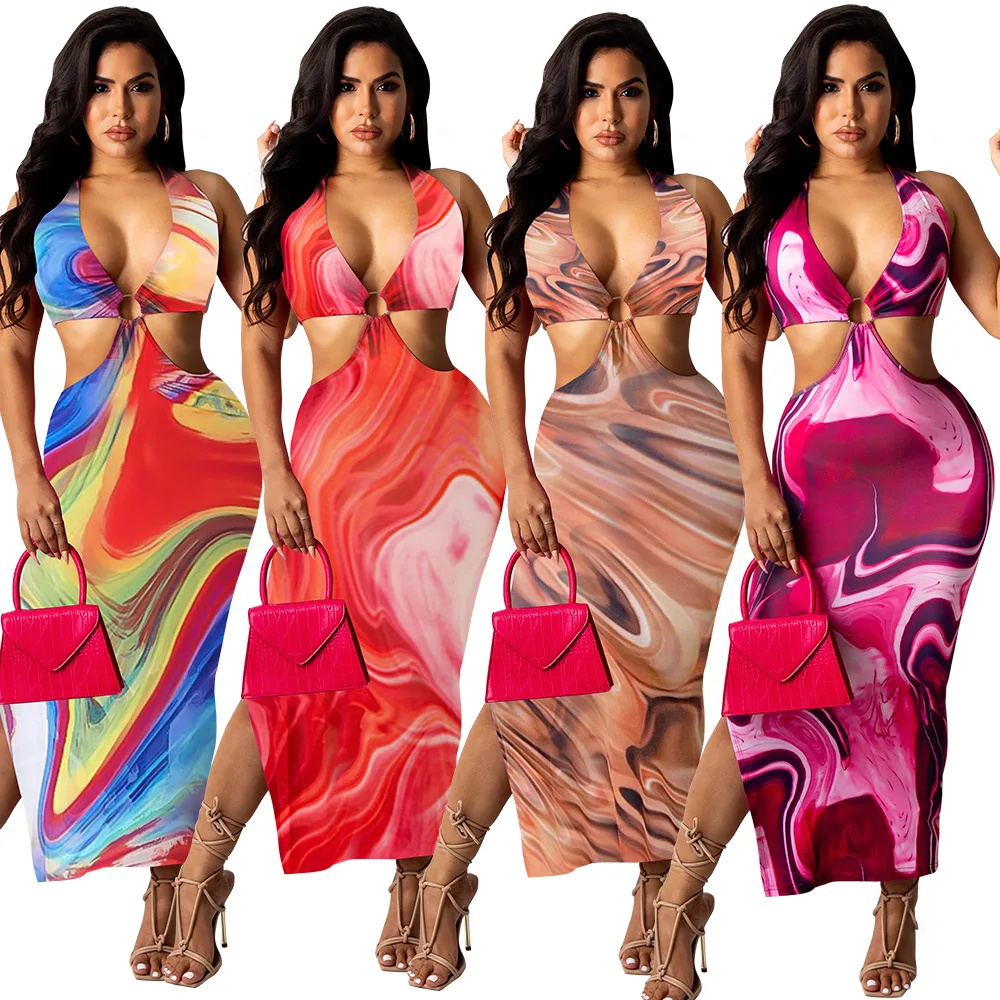 A7180 Women's Sexy Dress 2023 Summer Party Evening Dress Fashion Print Halter Neck V-Neck Backless Dress Nightclub
A7180 Women's Sexy Dress 2023 Summer Party Evening Dress Fashion Print Halter Neck V-Neck Backless Dress Nightclub