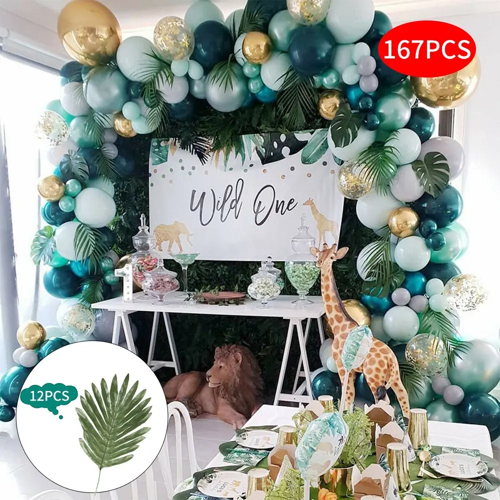 DIY Balloon Arch Kit,167PCS Jungle Safari Green Balloon Arch Garland Kit Baby Birthday Party Decor
DIY Balloon Arch Kit,167PCS Jungle Safari Green Balloon Arch Garland Kit Baby Birthday Party Decor