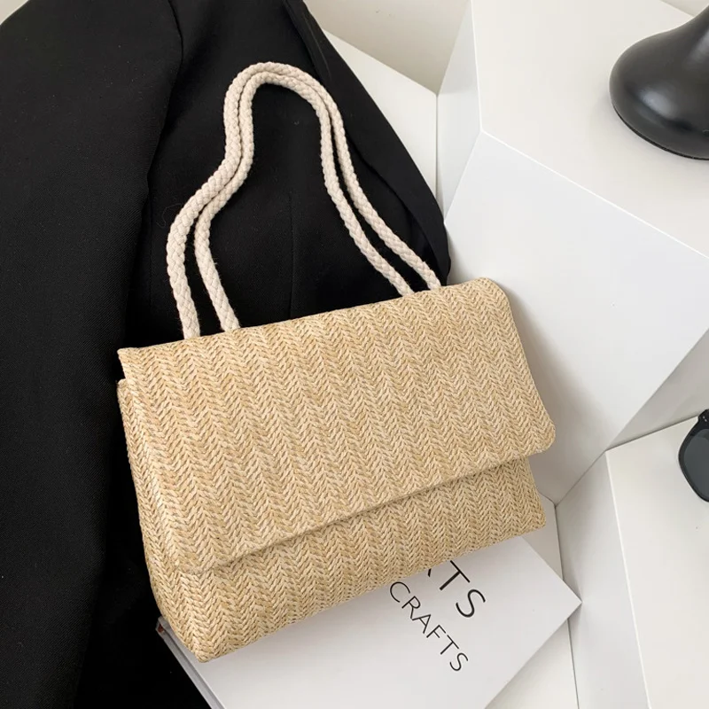2023 Summer New Straw Shoulder Bag Casual Beach Crossbody Bags For Women Rope Strap Ladies Designer Handbag
2023 Summer New Straw Shoulder Bag Casual Beach Crossbody Bags For Women Rope Strap Ladies Designer Handbag