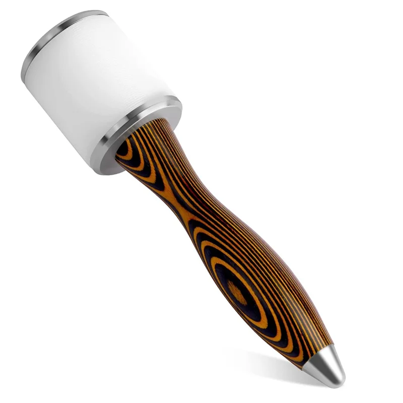 Leather Carving Hammer Professional Leather Mallet Leather with Nylon Straight Head Wood Handle Crafting Tool Black
Leather Carving Hammer Professional Leather Mallet Leather with Nylon Straight Head Wood Handle Crafting Tool Black