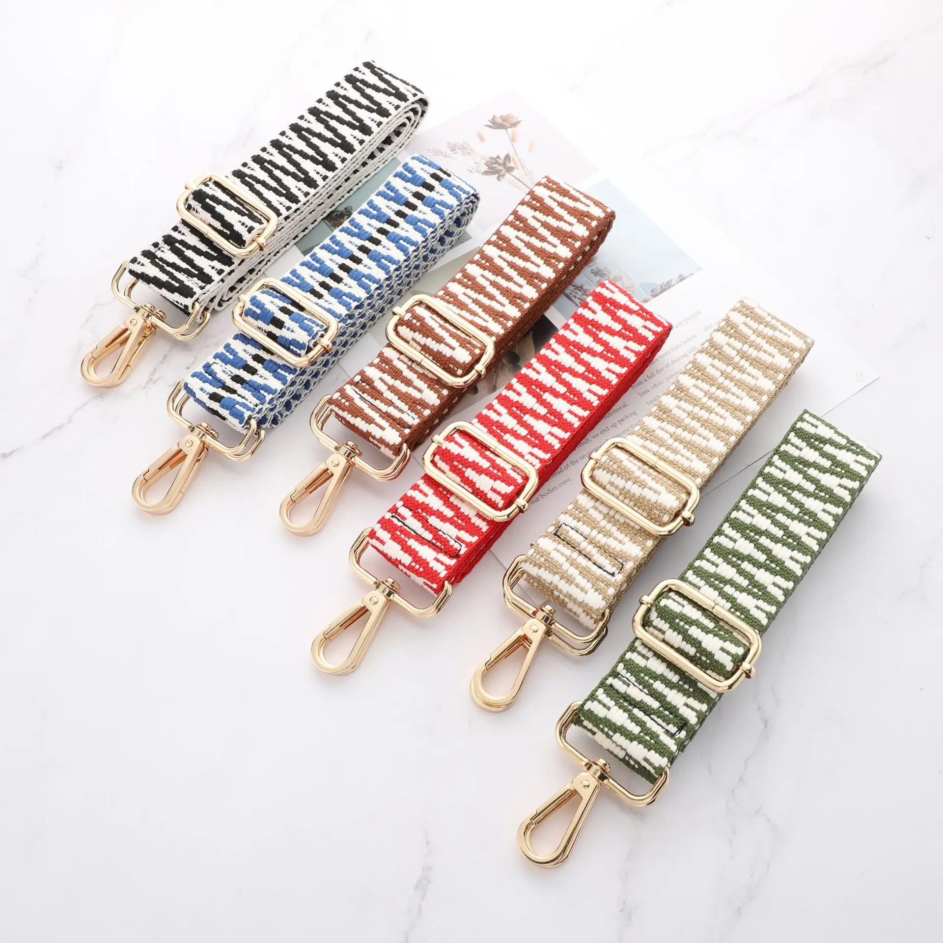 Bag Handle Bag Strap For Women Removable DIY Shoulder Rainbow Handbag Accessories Cross Body Messenger Nylon Bag Straps
Bag Handle Bag Strap For Women Removable DIY Shoulder Rainbow Handbag Accessories Cross Body Messenger Nylon Bag Straps