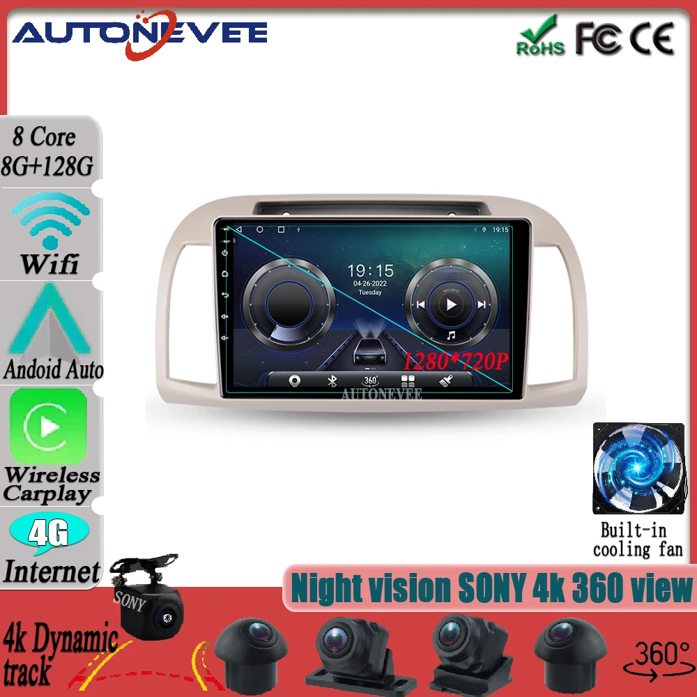 Android 12 для Nissan March 3 K12 2002 - 2010 автомобильное радио стерео Мультимедийный монитор экран навигация Bluetooth Автомобильный GPS
Android 12 для Nissan March 3 K12 2002 - 2010 автомобильное радио стерео Мультимедийный монитор экран навигация Bluetooth Автомобильный GPS