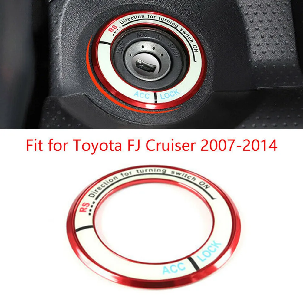 1pc Start Button Ignition Switch Cover Aluminum Alloy For Toyota FJ Cruiser 2007-2014 Accessories Decorate
1pc Start Button Ignition Switch Cover Aluminum Alloy For Toyota FJ Cruiser 2007-2014 Accessories Decorate