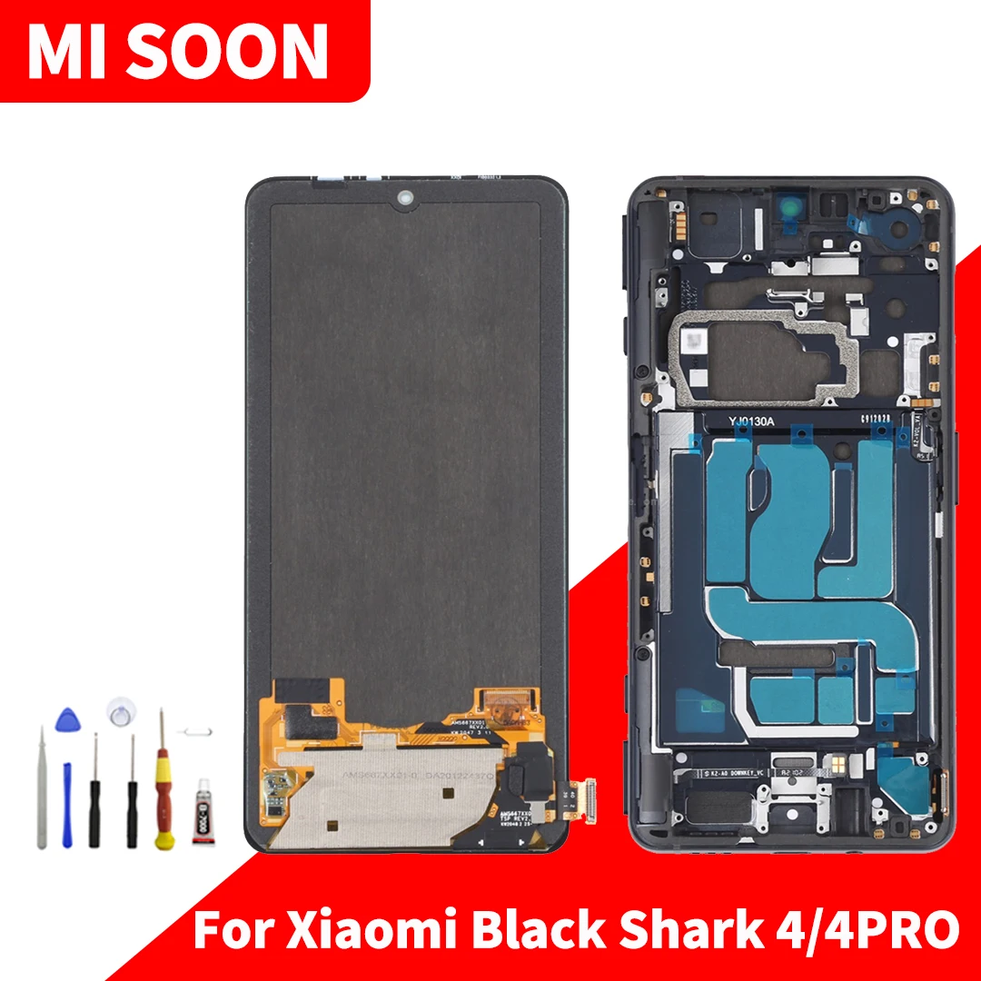 Оригинальный ЖК-дисплей для Black Shark 4 4PRO, дисплей для Black Shark 4 4PRO, запасной ЖК-экран
Оригинальный ЖК-дисплей для Black Shark 4 4PRO, дисплей для Black Shark 4 4PRO, запасной ЖК-экран