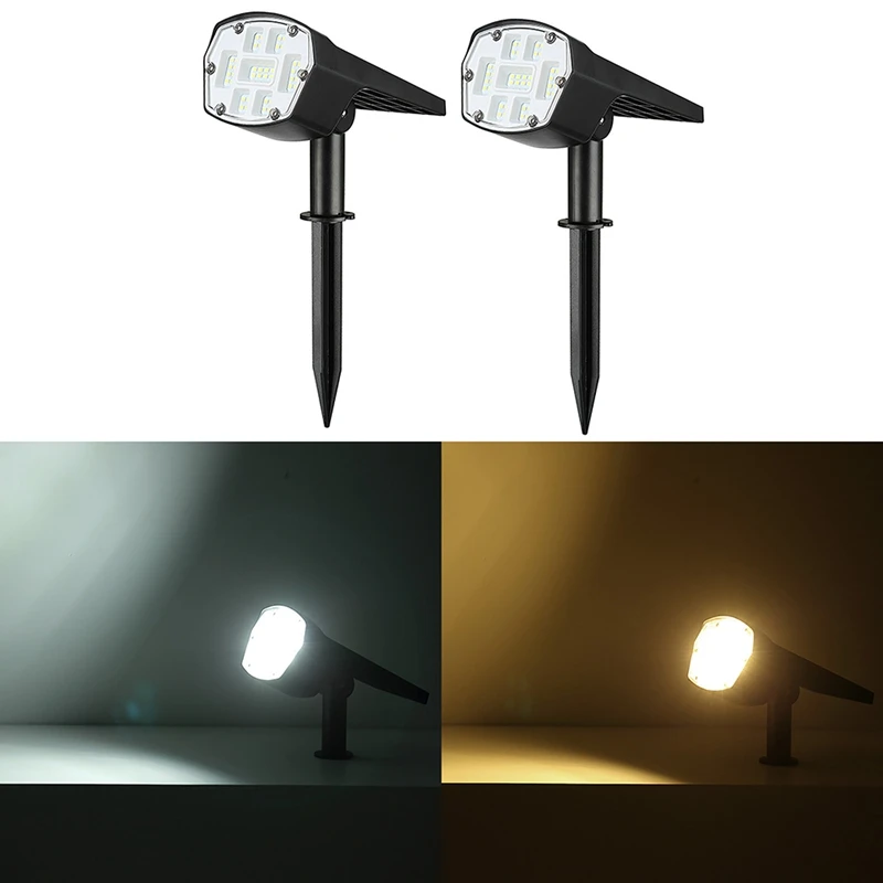 Solar Spot Lights Outdoor Lights Solar Landscape Spotlights Outdoor Solar Powered Wall Lights For Porch Yard 2 PCS
Solar Spot Lights Outdoor Lights Solar Landscape Spotlights Outdoor Solar Powered Wall Lights For Porch Yard 2 PCS